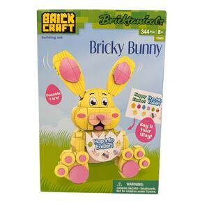 Brick Craft Bricktonicals Bricky Bunny Easter Building Set Toy 344 pieces New